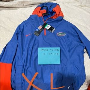 Florida gators Nike pullover sideline jacket